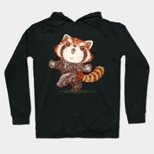 Dancing red panda Hoodie